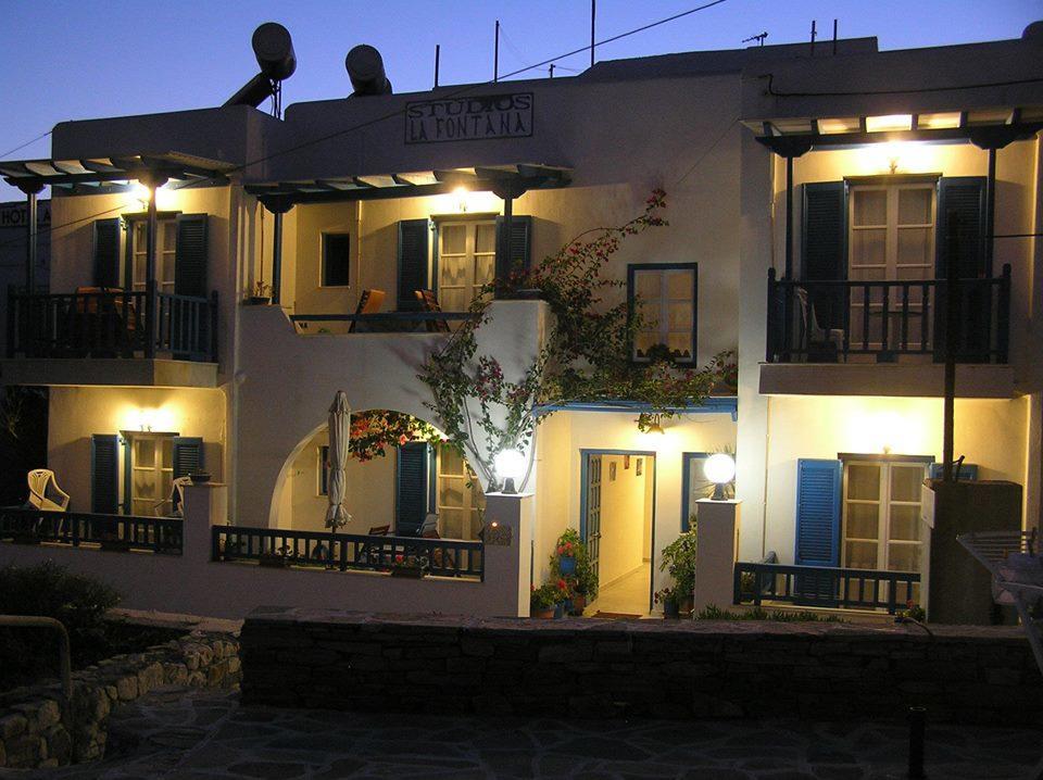 Naxos City La Fontana 아파트 호텔 외부 사진
